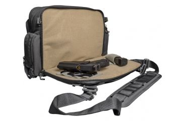 Image of Vertx Smoke Grey Brief Case, Smoke Grey VTX5045SMG