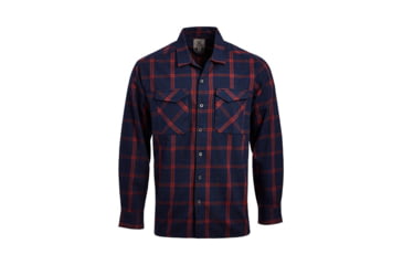 Image of Vertx Canyon River Flannel - Mens, Midnight Clay Plaid, 2XL, F1 VTX1501 MDCP 2XL