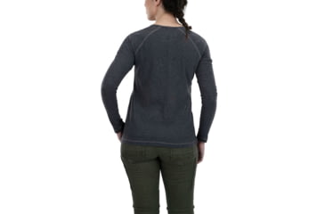Image of Vertx Collins Henley Long Sleeve Shirt - Womens, Exhaust, Medium, F1 VTX7015 EXH MEDIUM