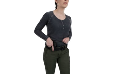 Image of Vertx Collins Henley Long Sleeve Shirt - Womens, Exhaust, Medium, F1 VTX7015 EXH MEDIUM