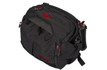 Image of Vertx EDC Satchel Single Sling Pack, Black w/Red Trim VTX5000BKR