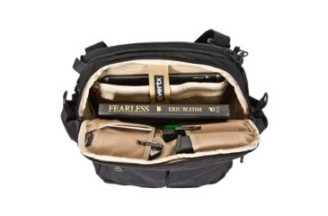 Image of Vertx EDC Satchel Single Sling Pack, Black w/Red Trim VTX5000BKR