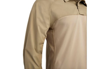 Image of Vertx Fusion Flex Performance Hybrid Shirt - Long Sleeve, Desert Tan - VTX8255DT2XLLONG