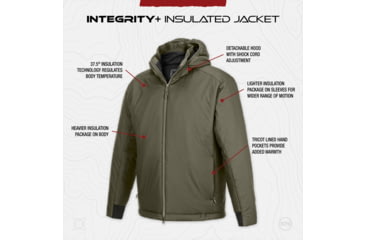 Image of Vertx Integrity+ Insulated Jacket 2.0 - Mens, Ranger Green, 2XL, Regular, VTX-VTX8881RGN2XLREG