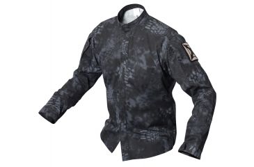 Image of Vertx L/S Gunfighter Kryptek Typhon 50% Nylon/50% Cotton Ripstop w/CRF, Typhon, LARGE VTX8220KTP-LARGE