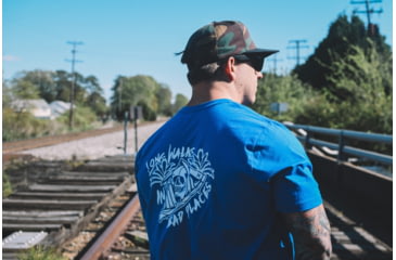 Image of Vertx Long Walks Graphic T-Shirt - Men's, Extra Large, True Royal, F1 VTXS0005 TRY XLARGE