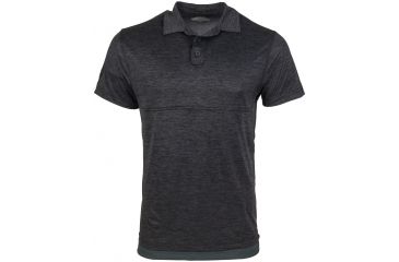 Image of Vertx Men's Weapon Guard Short Sleeve Assessor Polo, Black, Large, F1 VTX1450 BK LARGE