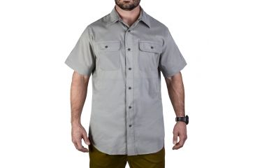 Image of Vertx Men's  Weapon Guard Short Sleeve Guardian Shirt, Grey, Small F1 VTX1430 GY SMALL