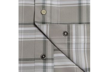 Image of Vertx Mens Short Sleeve Speed Concealed Carry 37.5 Active Particle Technology Rayon/Poly Shirt, Steel, LARGE F1 VTX1400 ST LARGE