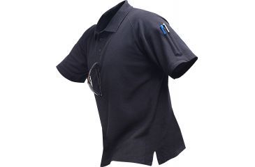 Image of Vertx S/S 100% Cotton W/Innodry Polo W/ Pencil Pocket, Navy, 2XL VTX3000NV-2XL