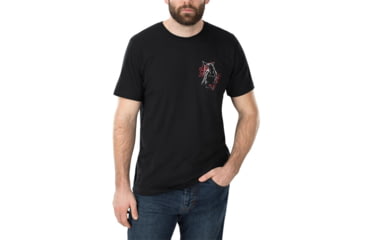 Image of Vertx Six2Midnight Graphic Tee T-Shirt - Mens, Black, Large, F1 VTXS0001 BK LARGE