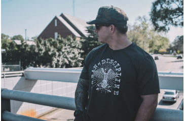 Image of Vertx Urban Discipline Graphic Tee T-Shirt - Mens, Dark Heather Grey, Small, F1 VTXS0004 DHG SMALL