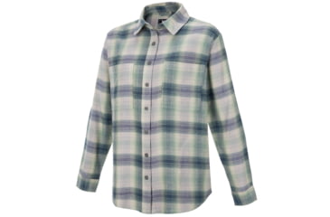Image of Vertx Valley Flannel - Womens, Lowland Blue Ombre Plaid, Extra Large, 7035 LBOP XLARGE