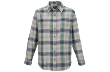 Image of Vertx Valley Flannel - Womens, Lowland Blue Ombre Plaid, Extra Large, 7035 LBOP XLARGE