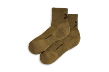 Image of Vertx VaporCore 5in Medium Crew Sock - Mens, Dark Earth, Medium, 9106 DET MEDIUM