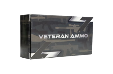 Image of Veteran Ammo Defense 5.56x45mm NATO 62 Grain Hollow Point Centerfire Pistol Ammo, 20 Rounds, HMBX-556-24