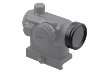 Image of VeWar Red Dot Sight Protection Cap, 29 -29.3mm Objective Lens, Acrylic, 29.5mm Internal Diameter, Black, SCOT-59