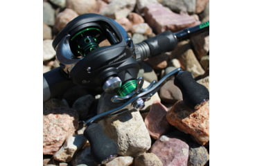 Image of Vexan StrikeBack Rod &amp; Reel Combos, 10 in, 7 ft, Medium Action, 3000 Spinning, Black/Green, 42-41JG-5MCO