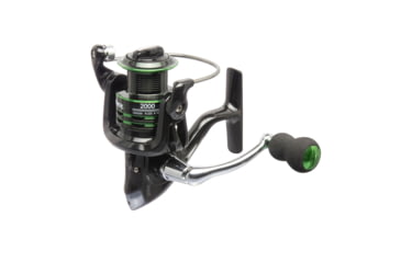 Image of Vexan StrikeBack Rod &amp; Reel Combos, 10 in, 7 ft, Medium Light, Xtra Fast, 2000 Spinning, Black/Green, Y0-VZWO-5PDQ
