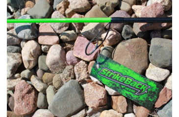 Image of Vexan StrikeBack Rod &amp; Reel Combos, 10 in, 7 ft 4 in, Heavy Action, 3000 Spinning, Black/Green, HB-9H8R-3P7U