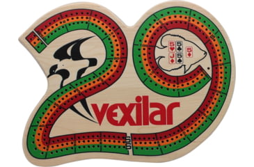 Image of Vexilar Cribbage Board/Card Set, Tan, Regular, VCB001