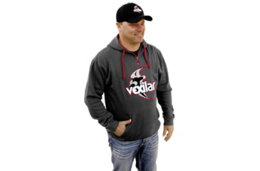 Image of Vexilar Heavy Weight Hoodie - Mens, Charcoal, Large, VW238-3