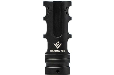 Image of Aero Precision VG6 GAMMA 762 Muzzle Brake, 7.62mm, 17-4 Stainless Steel, Black Nitride, APVG200007A