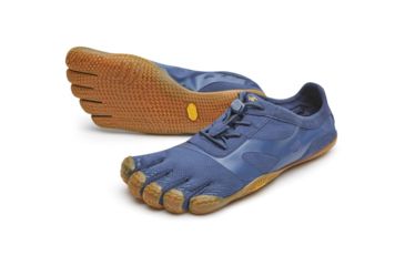 Image of Vibram FiveFingers KSO EVO Camp Shoe, Five Fingers - Mens, Navy/Gum, 48, 19M070248