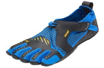 Image of Vibram FiveFingers Signa Watersport Shoe - Men's-Blue/Black-Medium-40