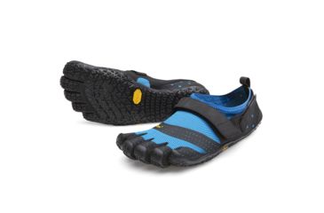 Image of Vibram FiveFingers V-Aqua Camp Shoe, Five Fingers - Mens, Blue/Black, 42, 19M730142