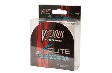 Image of Vicious Pro Elite Fluorocarbon 20lb 200yd Clear, EFLO-20