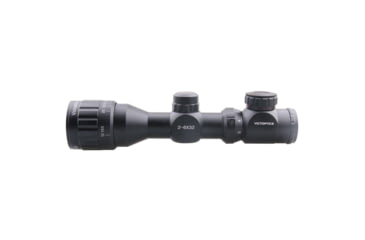 Image of VictOptics AOE Rifle Scope, 2-6x32mm, Second Focal Plane, 1-inch Tube, Range Finder Non-Illuminated Reticle, 6061-T6, Black, OPSL09