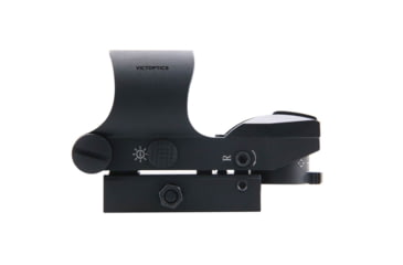 Image of USED VictOptics Red Dot Sight, 1x, 28x40mm Objective Window, 4 Green/ Red Reticles, 6061-T6, Black, RDSL09, EDEMO1, Used, Condition Fair, Condition Fair, Used