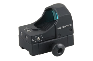 Image of VictOptics V3 1x22 Dovetail Red Dot Sight, 17x23mm Window,3.5 MOA, Black, RDSL18