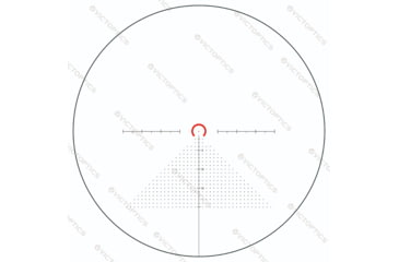 Image of VictOptics S6 Rifle Scope, 1-6x24mm, 30mm Tube, Etched Glass VI-CTSIX Reticle, Matte, Black, OPSL22