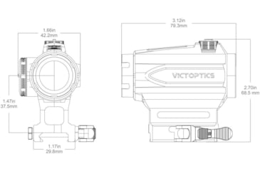Image of VictOptics SRD 1x20 GRA Red Dot Sight
