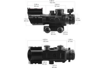 Image of VictOptics Victoptics C1 4x32IR Red Dot Sight