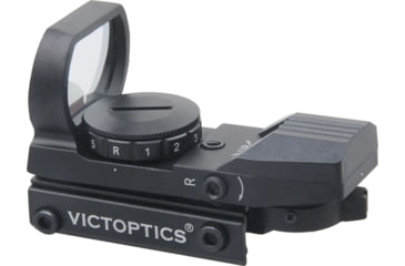 Image of VictOptics Z1 1x23x34mm Multi Reticle Red Dot Sight, Dovetail Mount, Black, RDSL20