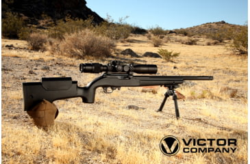 Image of Victor Company Titan 1022 Precision Rimfire Stock, Black, TITAN-1022-BLK