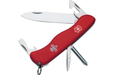 Image of Victorinox Adventurer Boy Scout Swiss Army Knife Red 55602