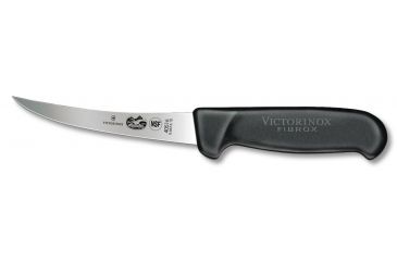 Image of Victorinox Boning 5in. Curved Flex Blade Black Fibrox HDL 40516