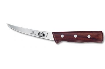 Image of Victorinox Boning 5in. Curved Semi-Stiff Blade Rosewood HDL 40016