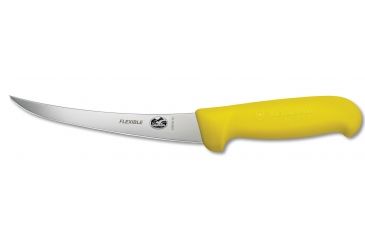 Image of Victorinox Boning 6in. Curved Flex Blade yellow Fibrox HDL 43517