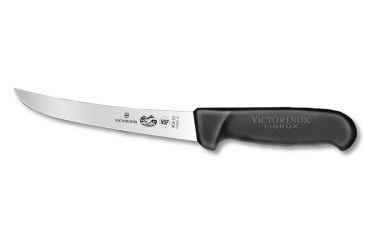 Image of Victorinox Boning 6in. Curved Wide Stiff Blade Black Fibrox HDL 40610