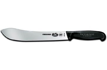Image of Victorinox Butcher 10in. STR Blade Black Fibrox HDL 47530