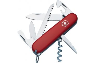 Image of Victorinox Knives - Camper Swiss Army Red Knife 53301