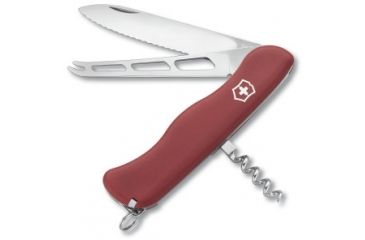 Image of Victorinox Cheese Knife, Lockable, Red 80833
