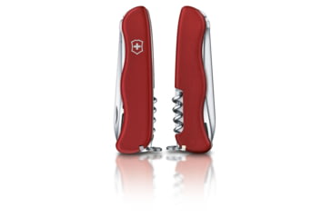 Image of Victorinox Cheese Master Swiss Pocket Knife, Serrated, Red, 0.8313.W
