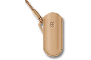 Image of Victorinox Classic Leather Pouch Wet Sand