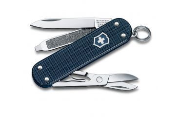 Image of Victorinox Classic SD Alox Special Edition 2015 Knife, Steel Blue, SMALL 0.6221.L15US2